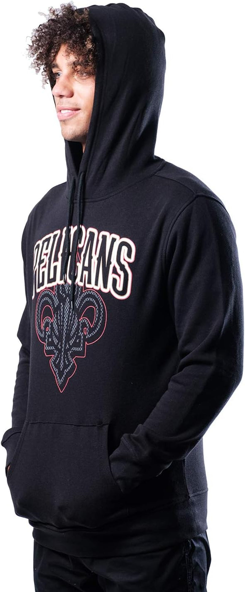 Adults NBA Official Classic Embroidered Hoodie Sweatshirt