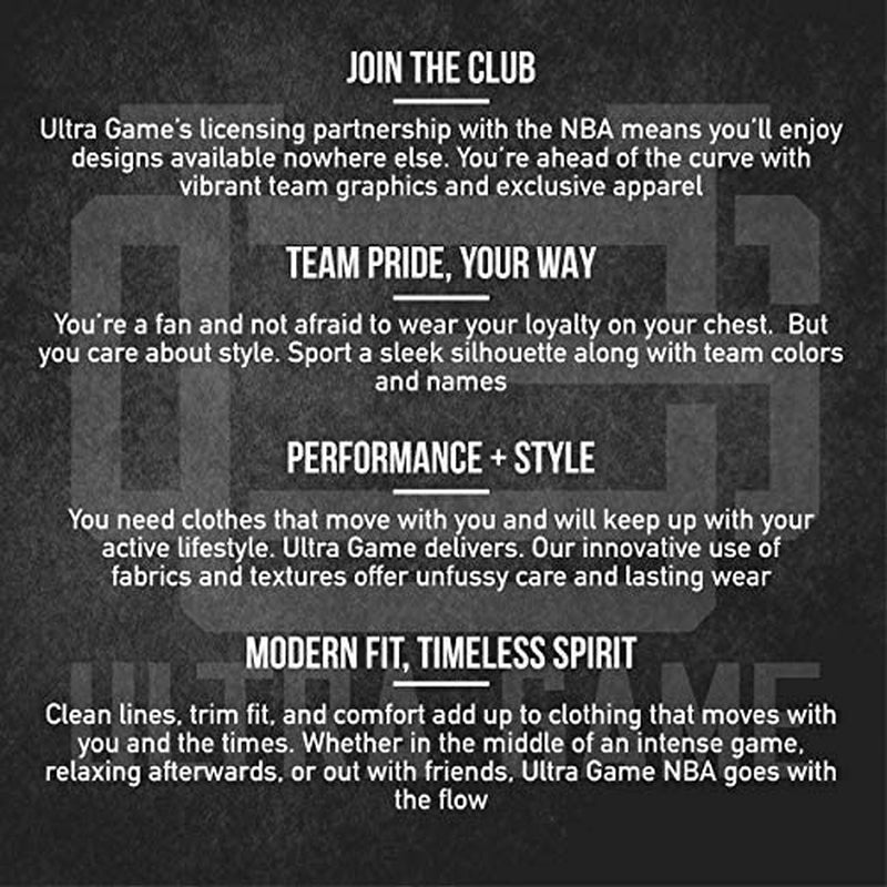 Adults NBA Official Classic Embroidered Hoodie Sweatshirt